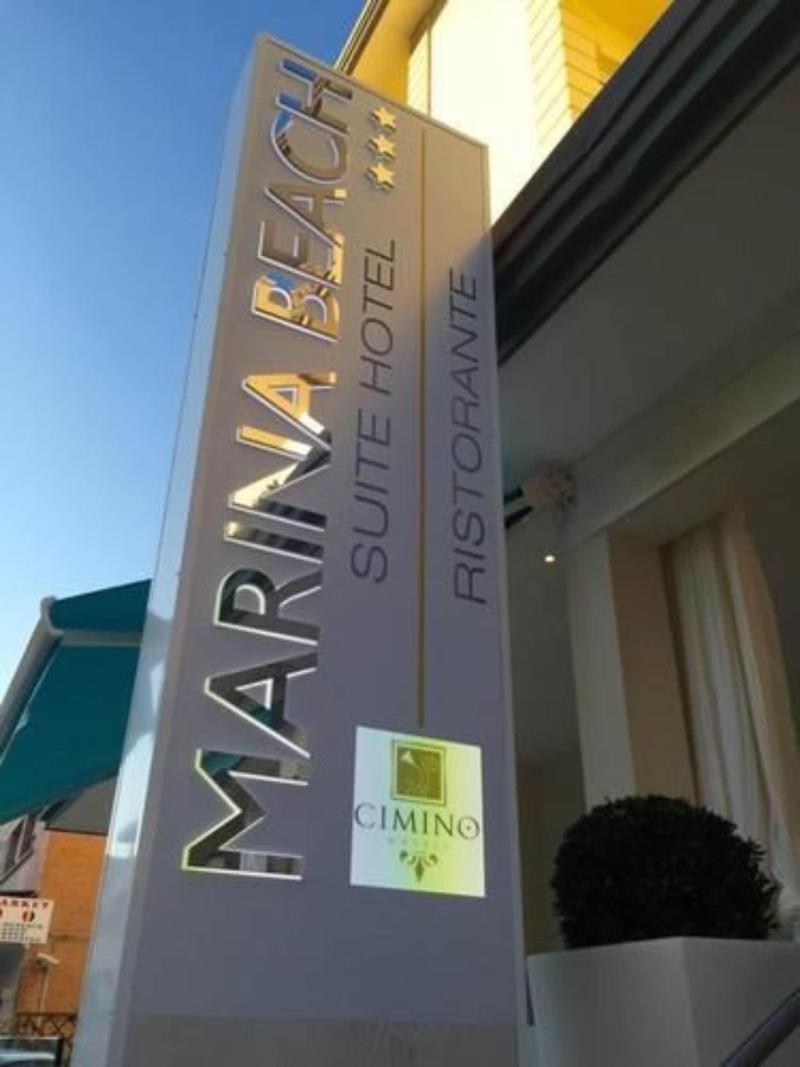 Marina Beach Suite Hotel Rimini Exterior foto